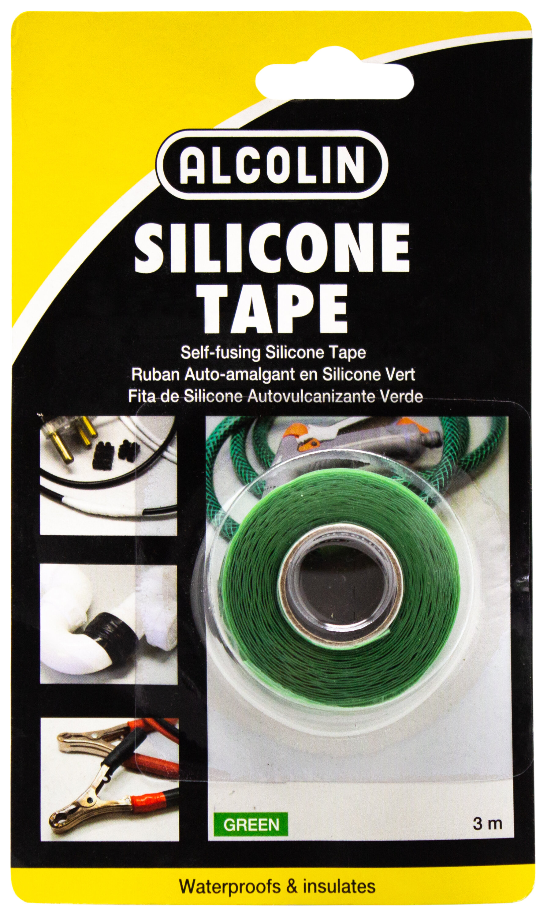Alcolin Silicone Tape 3m Green