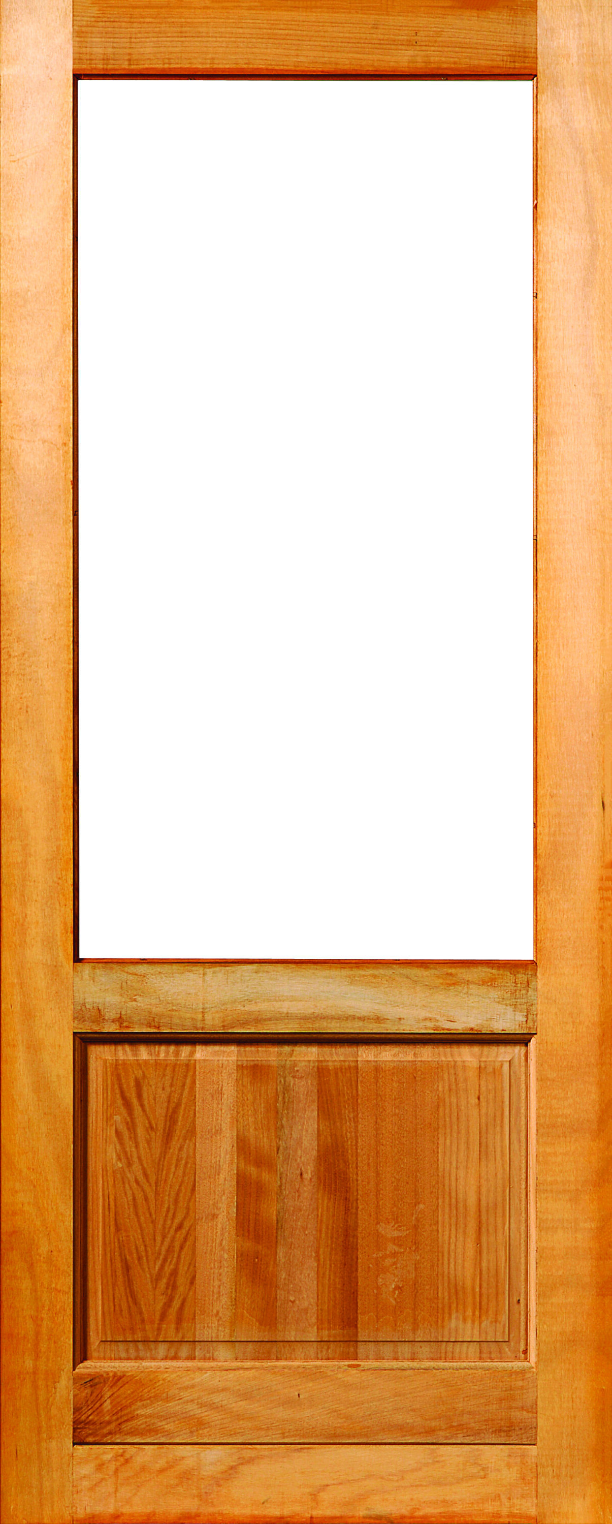 Door Hardwood 813x2032 PD12 Happy Full Glass Top PD12