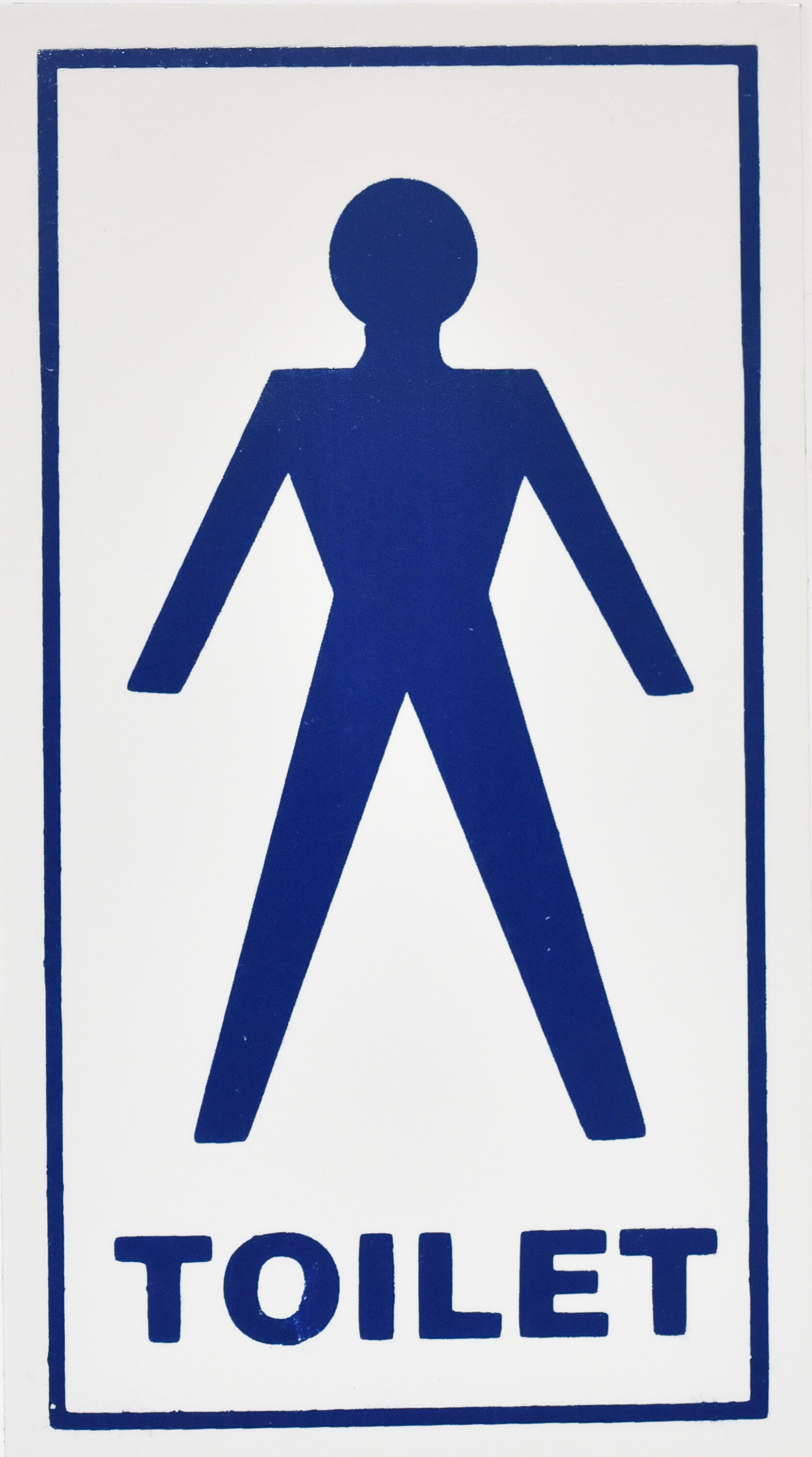 Sign Gents Toilet Plastic SGP