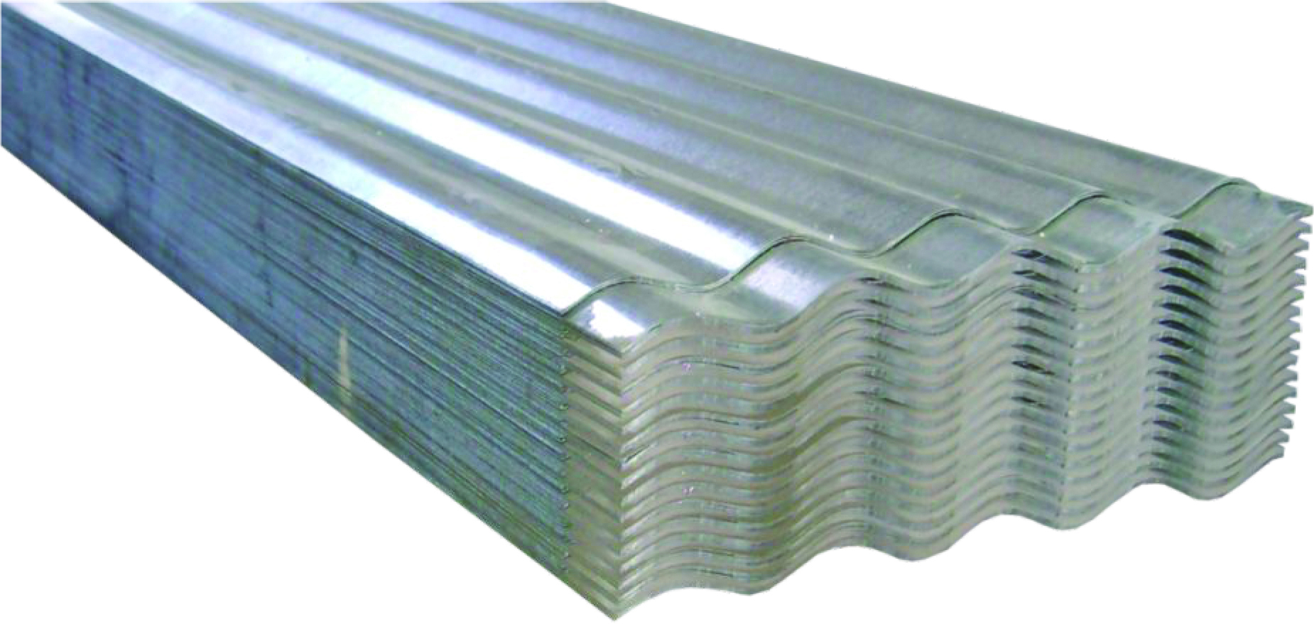 Corrugated Iron 0.30mm Galv Z100 8.5 (610 Cover) 1.800m