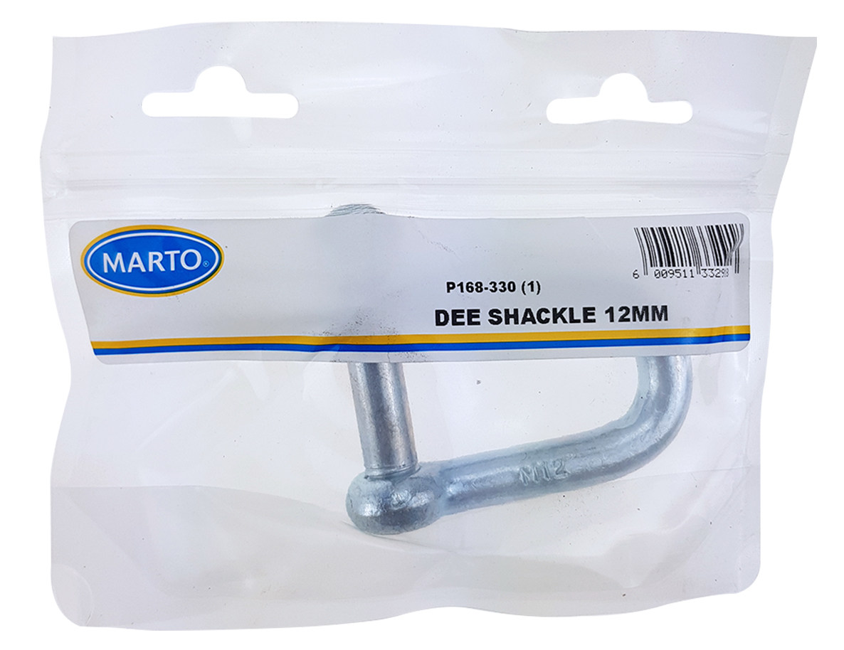 Shackle D Galv 12.0mm