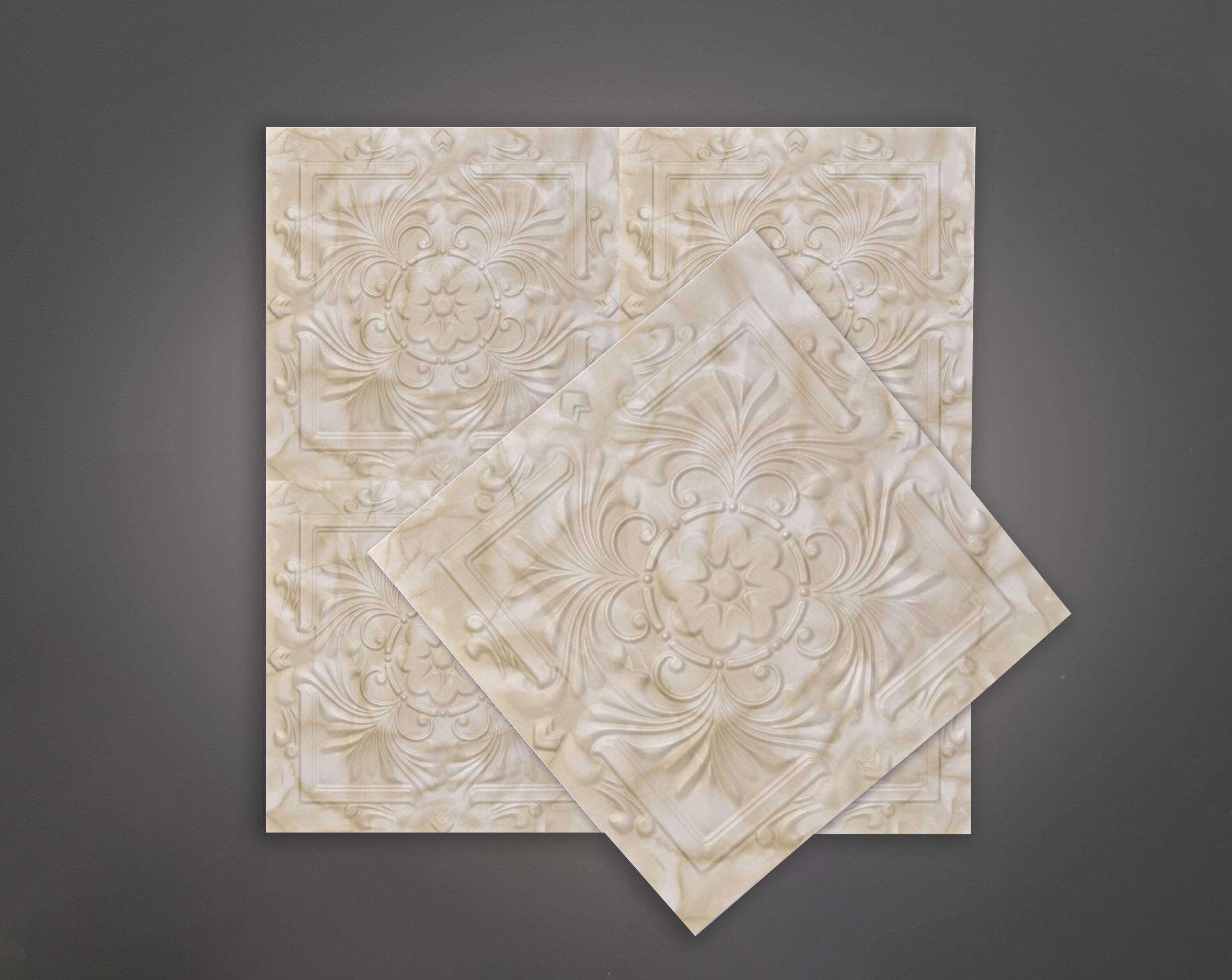 Ceiling Tile Polystyrene 2033 Beige Agate