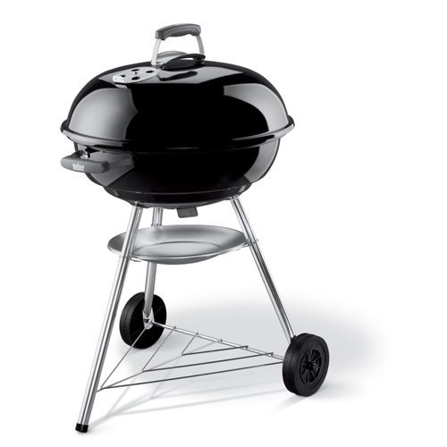 Weber Compact Kettle Charcoal Braai Black 47cm