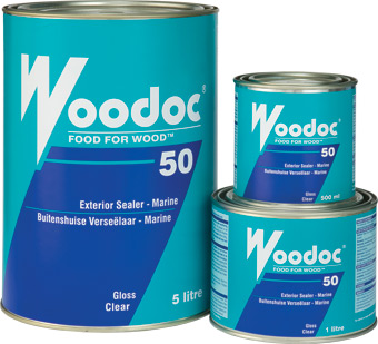 Woodoc 50 Exterior Marine Wood Sealer Matt Clear 5l