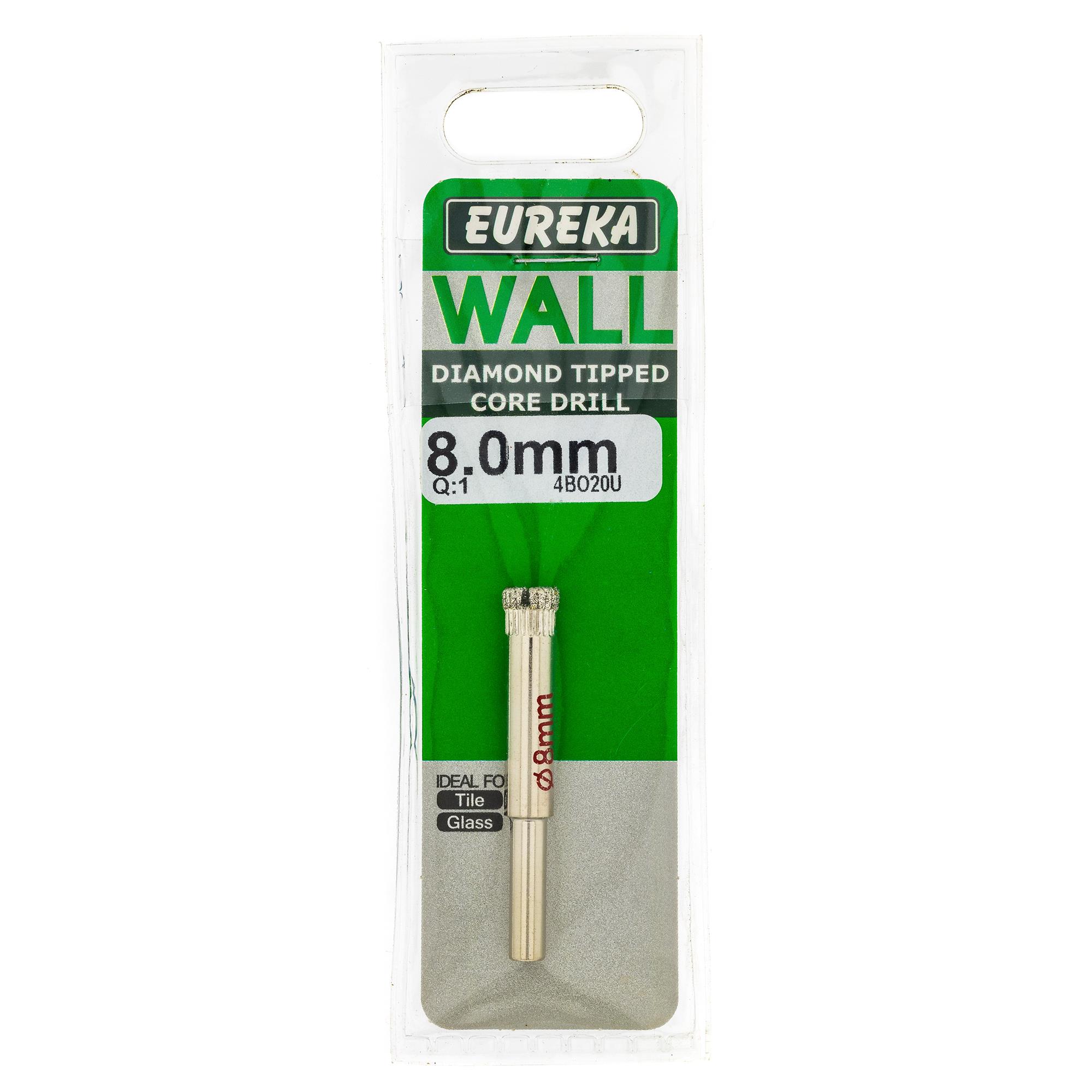 Eureka Drill Bit Diamond Sinterd 8.0mm ( 1) 4BO20U