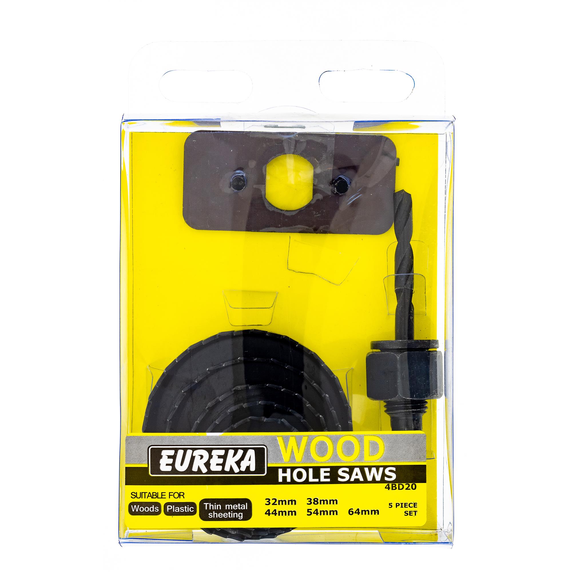 Eureka Holesaw Set 32-64mm ( 5) 4BD20U
