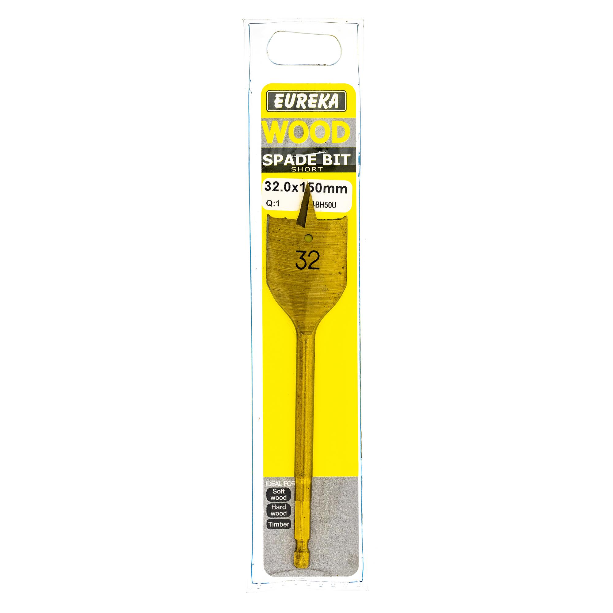 Eureka Drill Bit Spade Flat Ti 32.0x160mm ( 1) 4BH50U