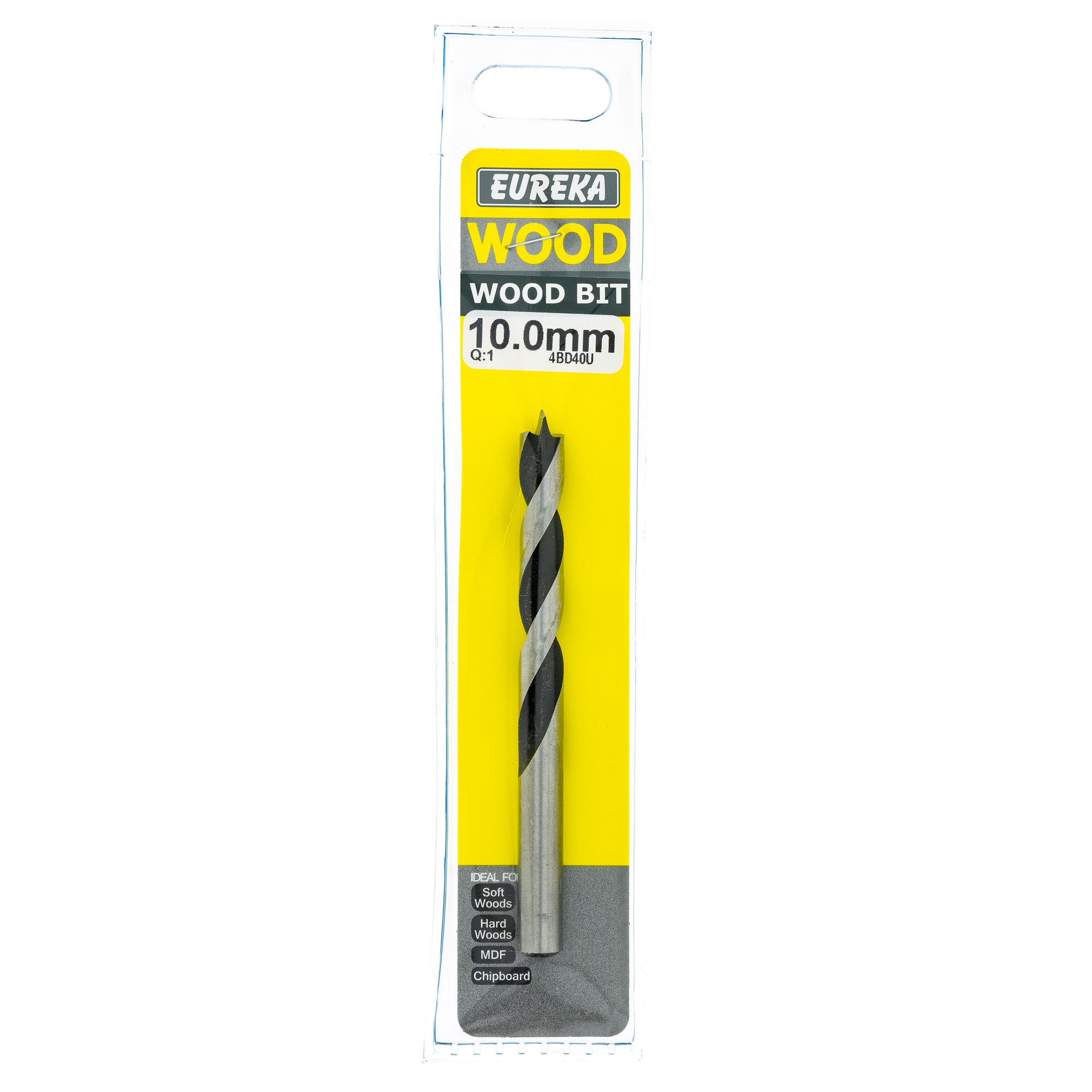 Eureka Drill Bit Wood High Speed 10.0mm ( 1) 4BD40U