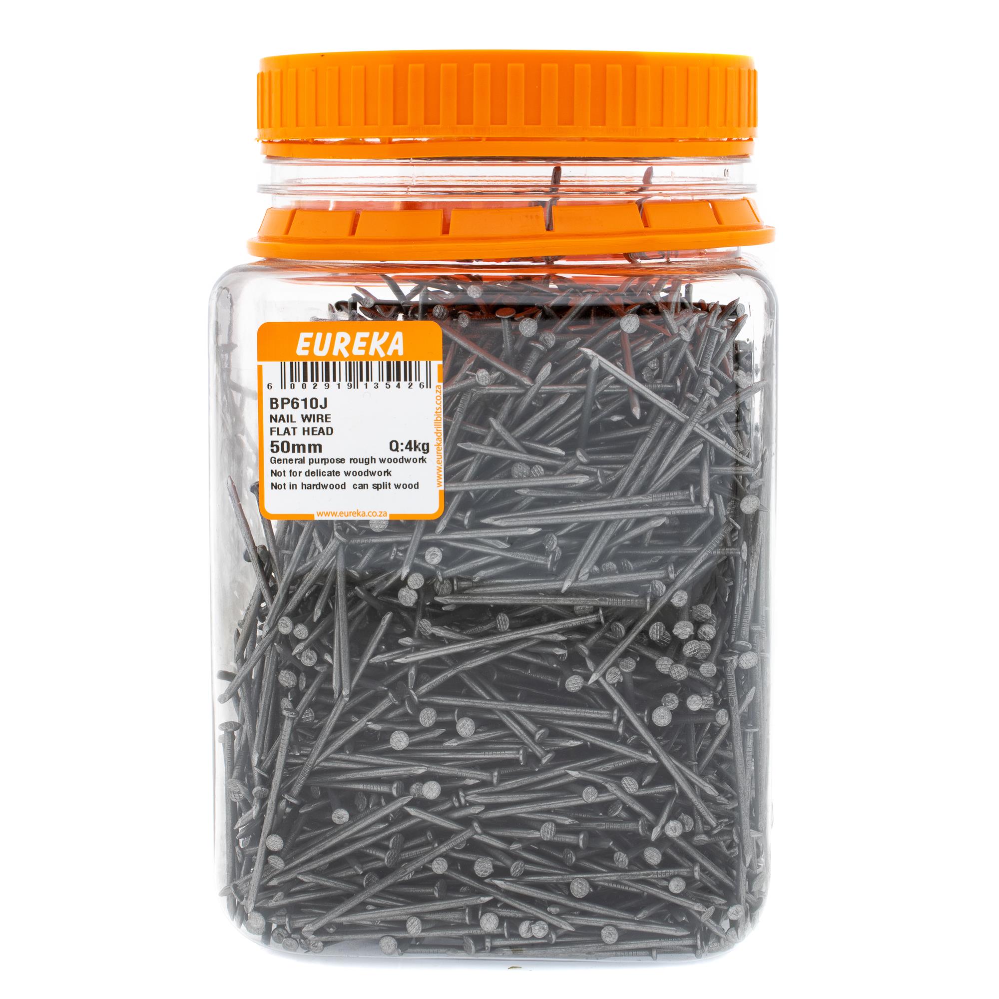 Eureka Nail Wire Flat Head 50mm 4kg BP610J