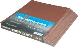 Fox Abrasive Emery Cloth Coarse Sheet