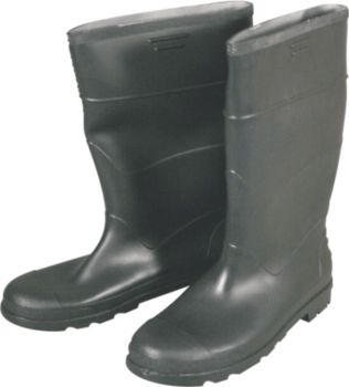 Bata Gumboot Men Black Size 12
