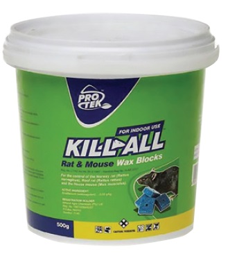 Protek Rodenticide Kill-All Pellets 500g