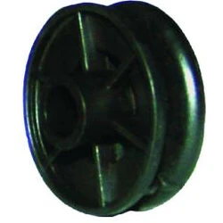 Electric Fence Bobbin 10mm Black (Ea)