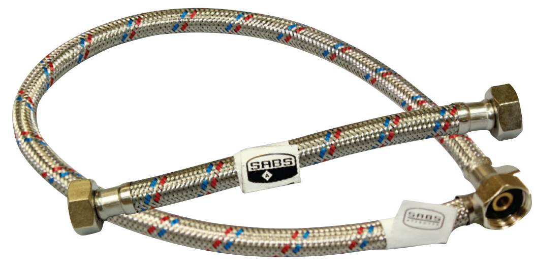 Braided Connector 15x350mm FxF S/S (Ea) Xuarra SABS VBC350S