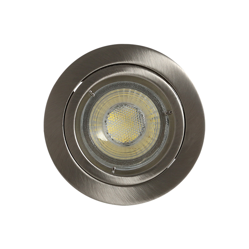 Downlight 12V Aluminium Twist Lock Satin Chrome DL00B-S/CHR