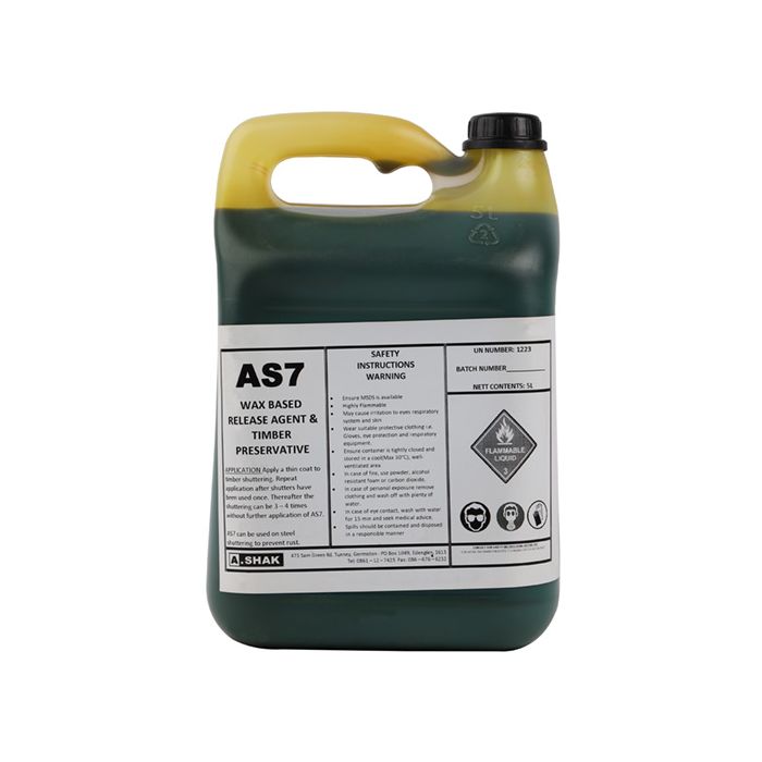 A.Shak AS/7 Shutter Oil 5l