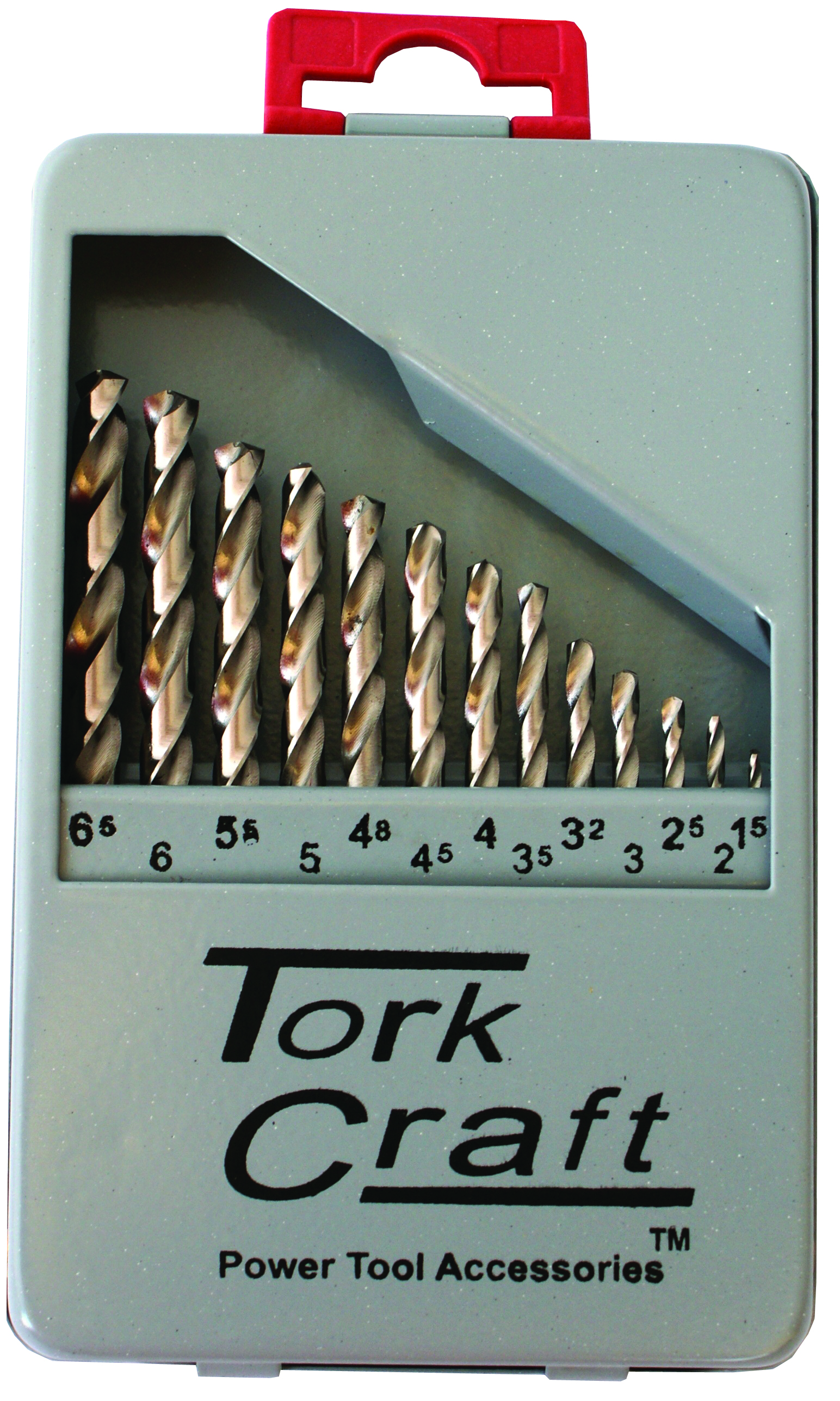 Tork Craft Drill Bit HSS Ground Set 13Pce NR01013