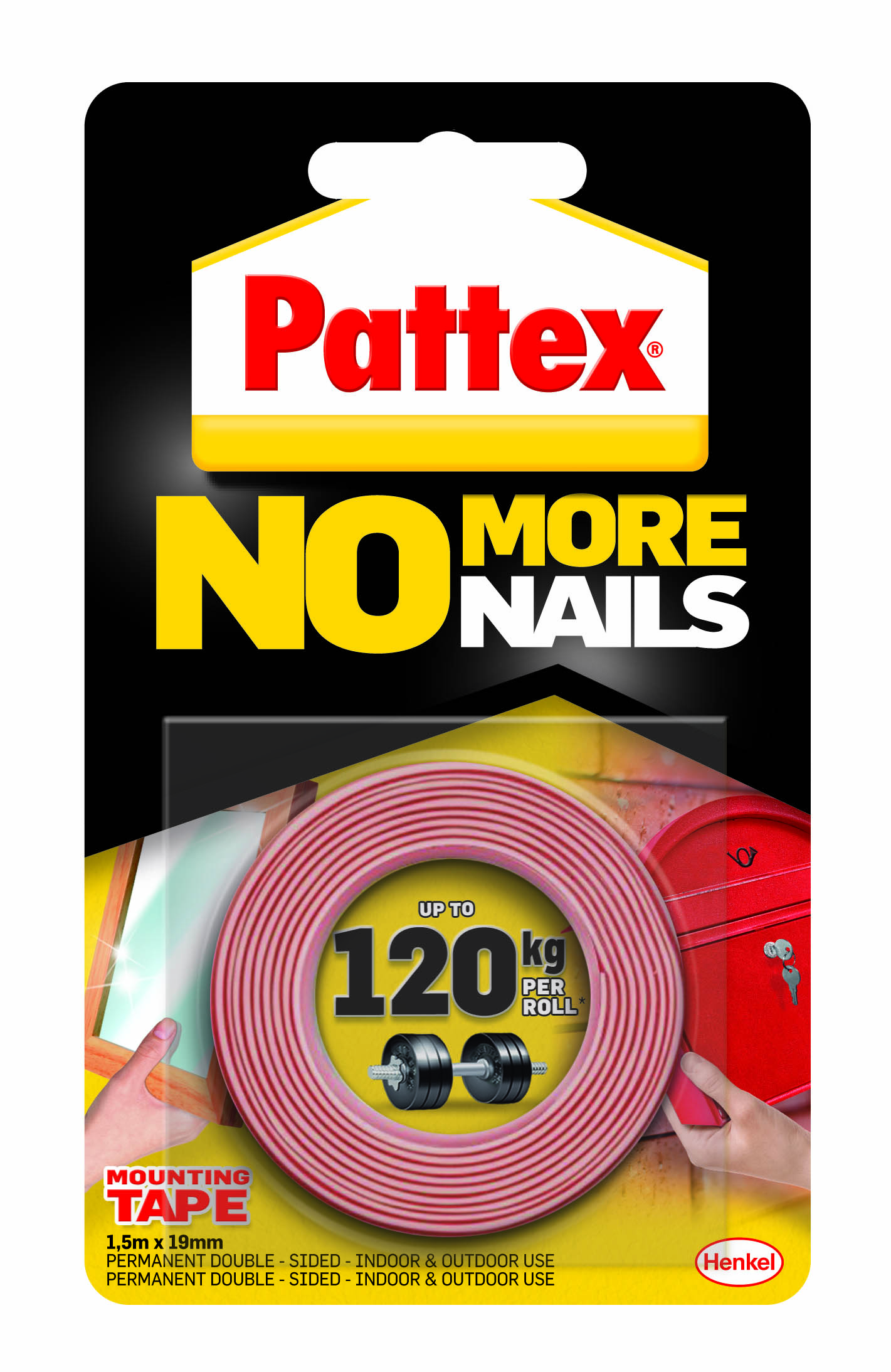 Pattex No More Nails Tape 120kg 1699228