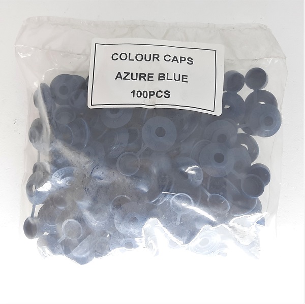 Safetop Cover Cap Azure Blue (100) STCCAB
