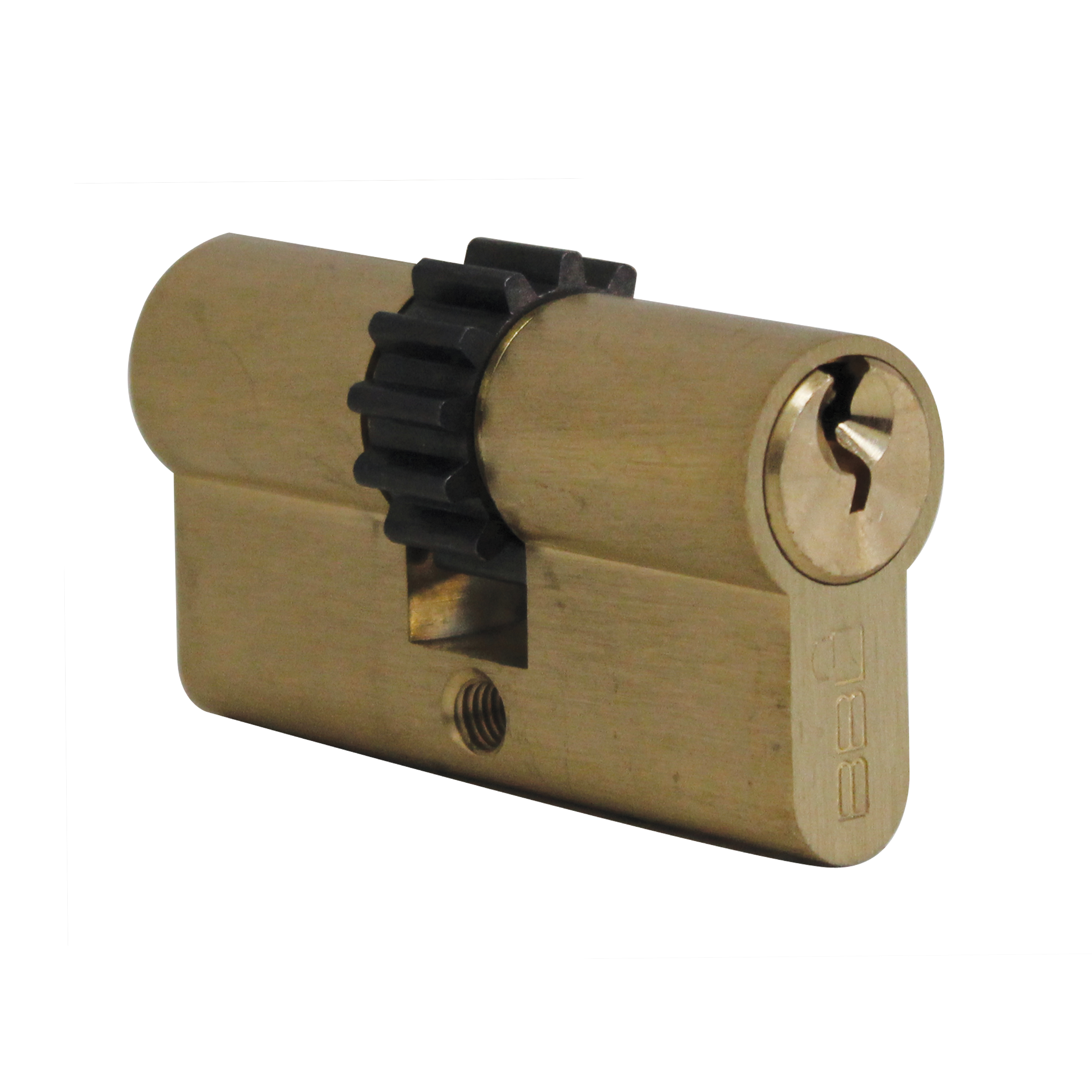 BBL Lock Cam Cylinder 60mm Gear Brass BBC7606SB-1