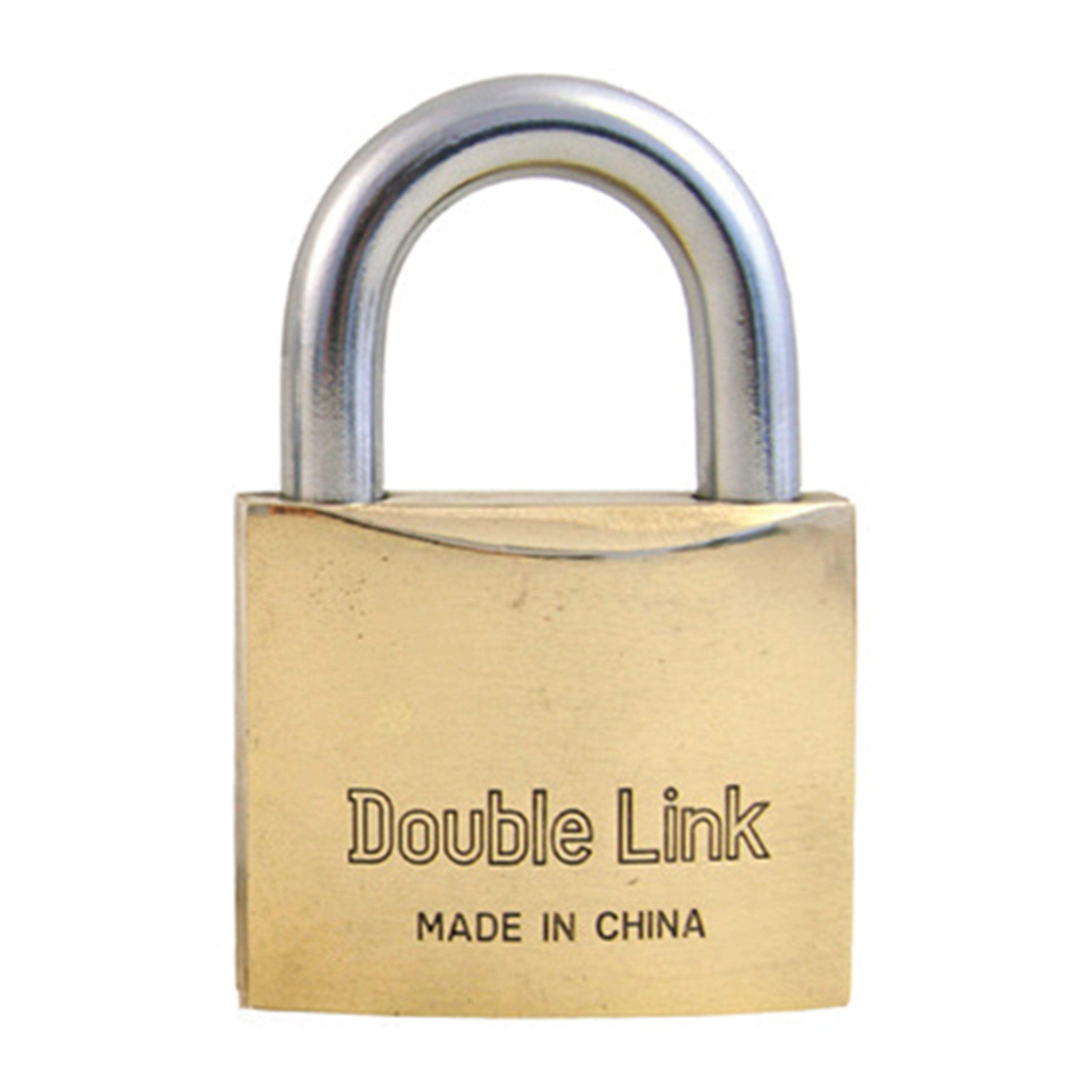 BBL Padlock 38mm Brass Double Link 264 Carded DL264C
