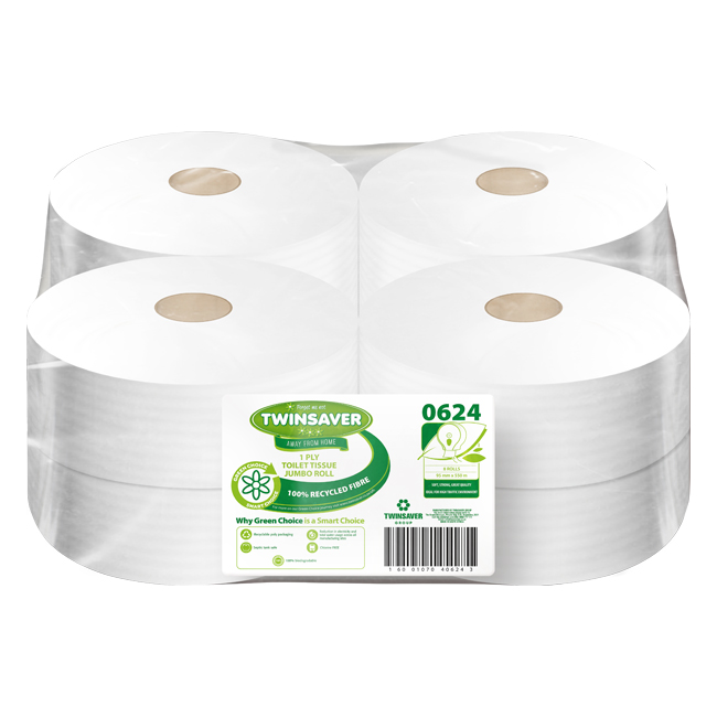 Twinsaver Toilet Paper Big Roll 100x550mm 0624