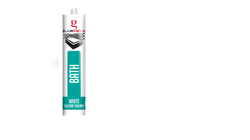 Silicone Bath White 280ml Gluedevil