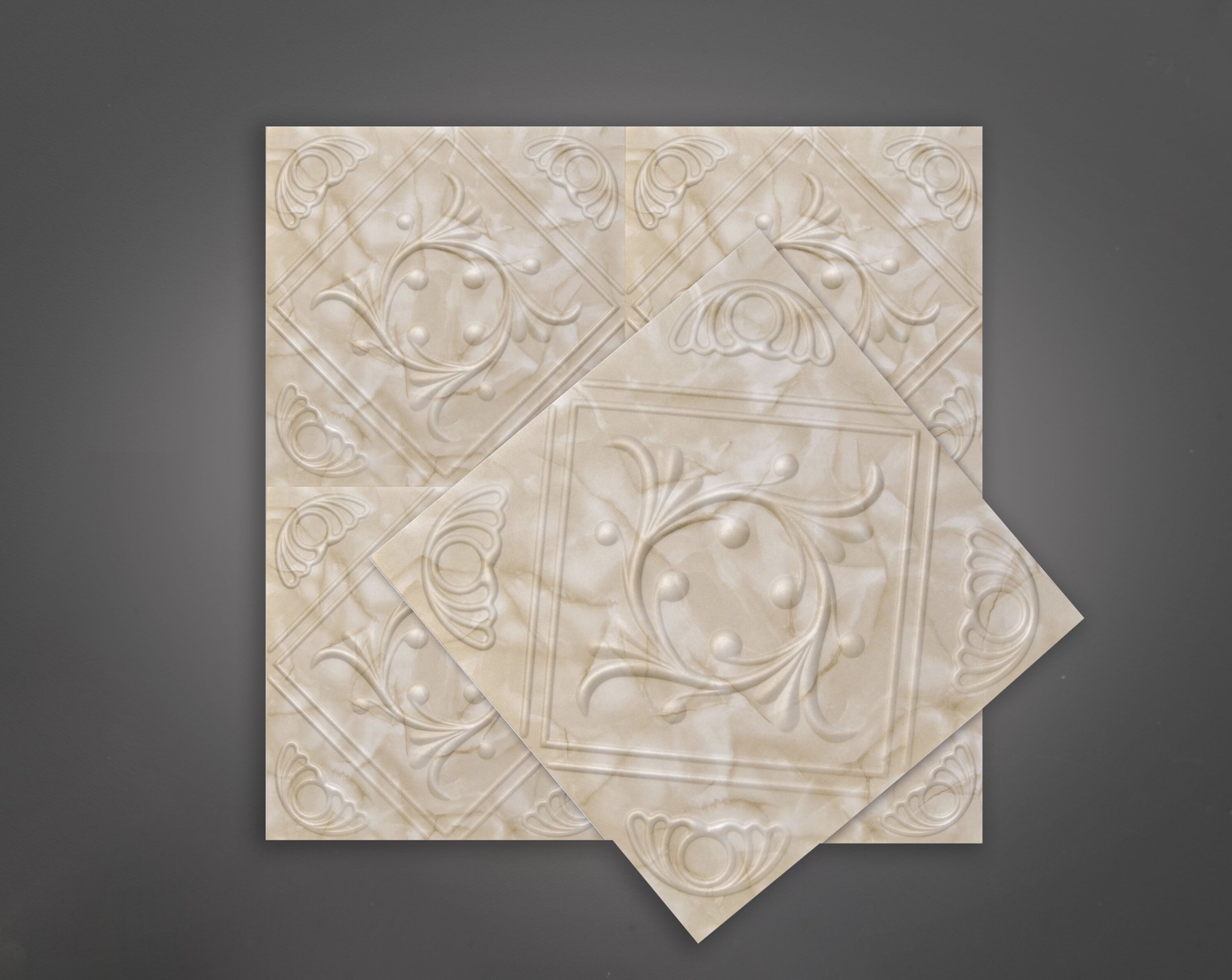 Ceiling Tile Polystyrene 2034 Beige Agate