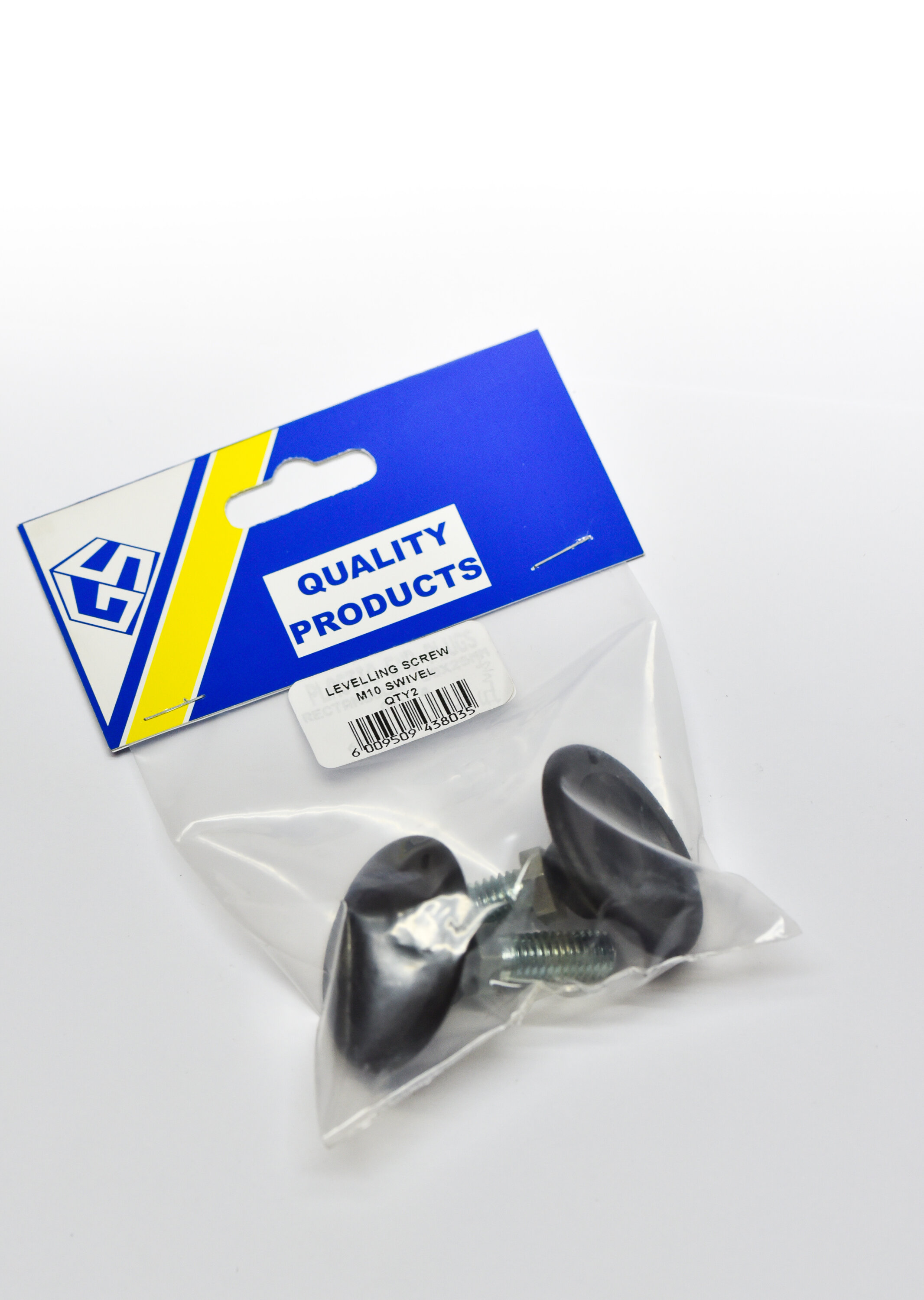 End Plug Leveling Screw Swivel M10 (2) GS