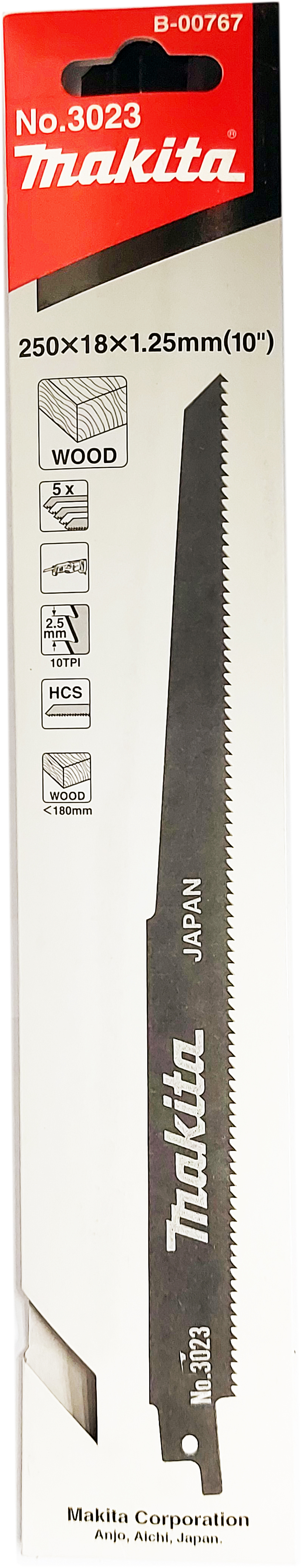 Makita Blade Saw Recipro No. 3023 B-00767