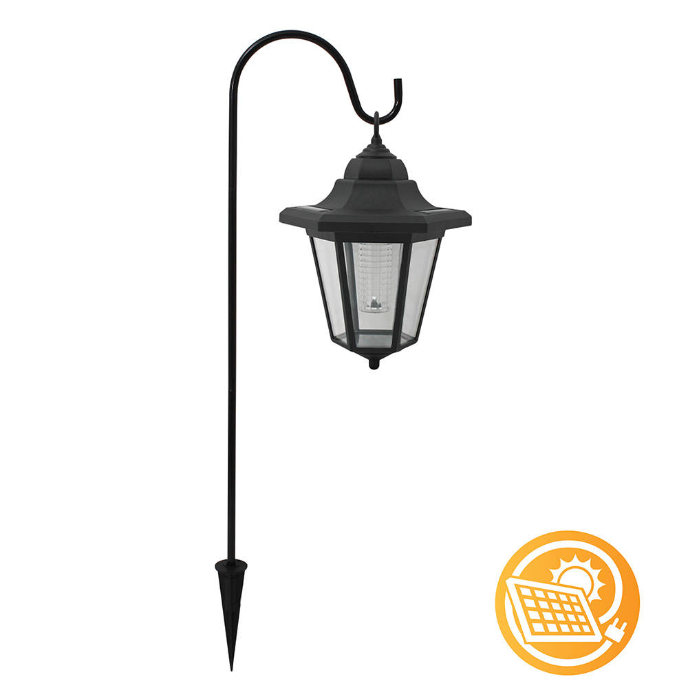Eurolux Light Solar Powered LED Shepard Hanging O167