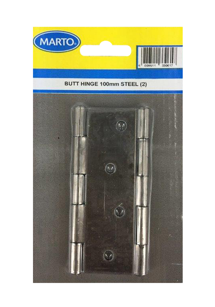 Marto Hinge Butt 25mm Steel (Pr) P/P
