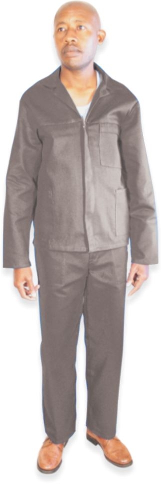 Overall Conti 2Pce Grey Size 40 (102)