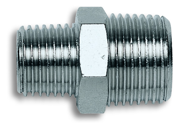 Airline Nipple 3/8 x 1/2in Male P/P GAV1220-5P