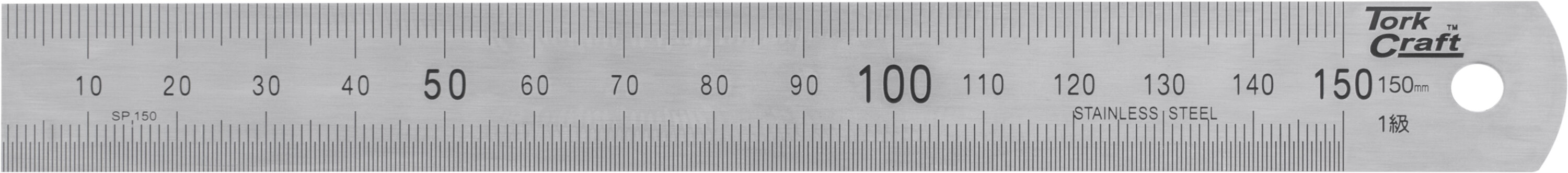 Tork Craft Ruler Stainless Steel 150x19mm ME01014