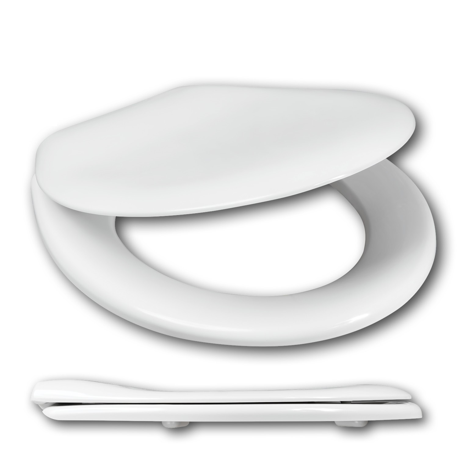 Toilet Seat & Cover Thermodur Club 90 S/S Std Adj Hinge 1.6kg