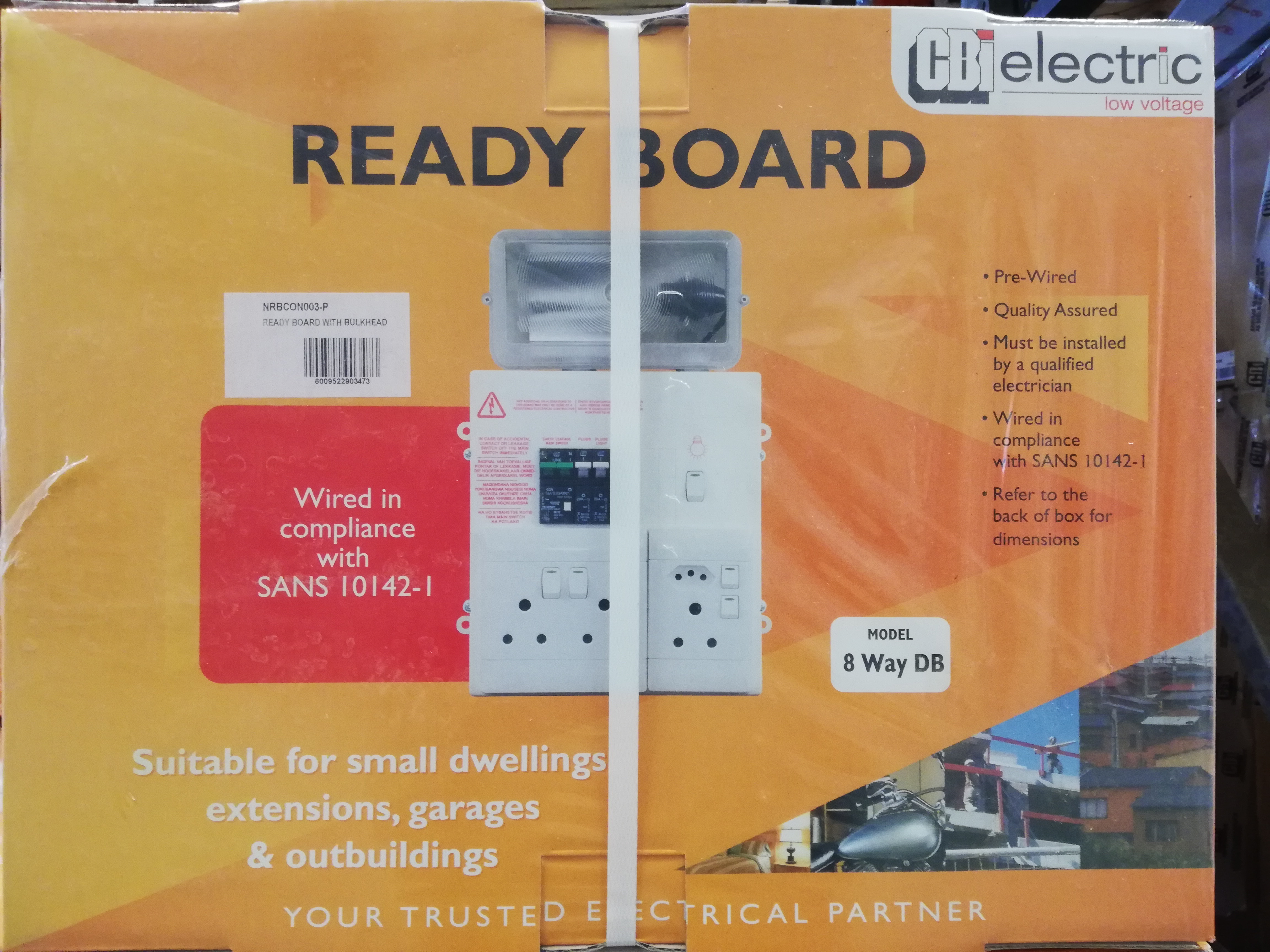 CBI Ready Board Flat & Bulkhead NRBCON003-P