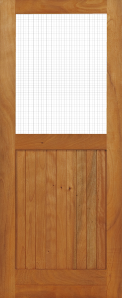Door Frame Fly Screen And Battened 813x2032 PD73