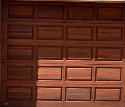 Garage Door Single Hardwood 20 Panel Without Motor 2440x2130mm GD020