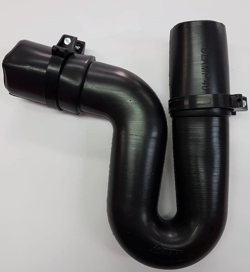 Marley Trap P 32x40mm Plain Black MTP09