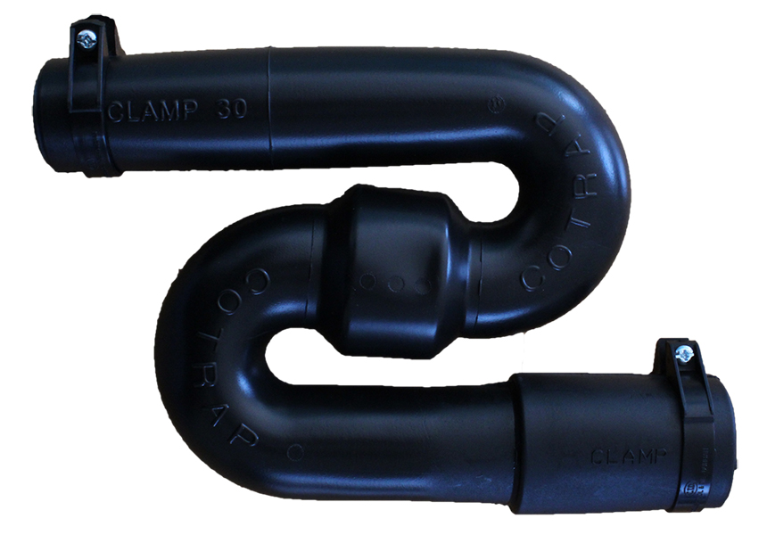 Marley Trap S 40x50mm Plain Black MTS16