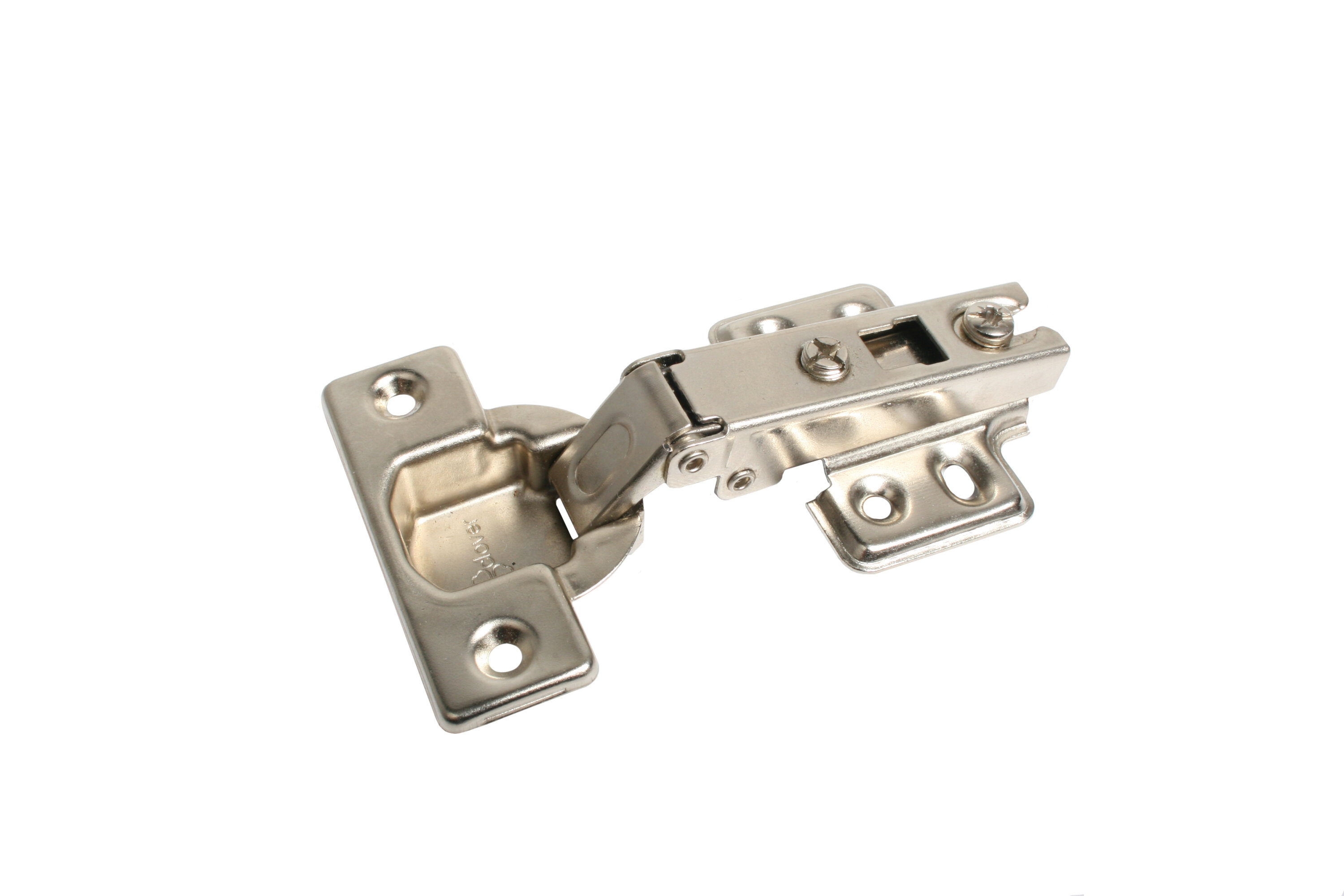 Raiel Hinge 110deg Full Overlay & Plate Slide On Clover RIH491