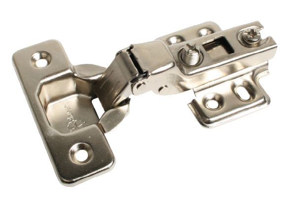 Raiel Hinge 110deg Half Overlay & Plate Slide On Clover RIH495