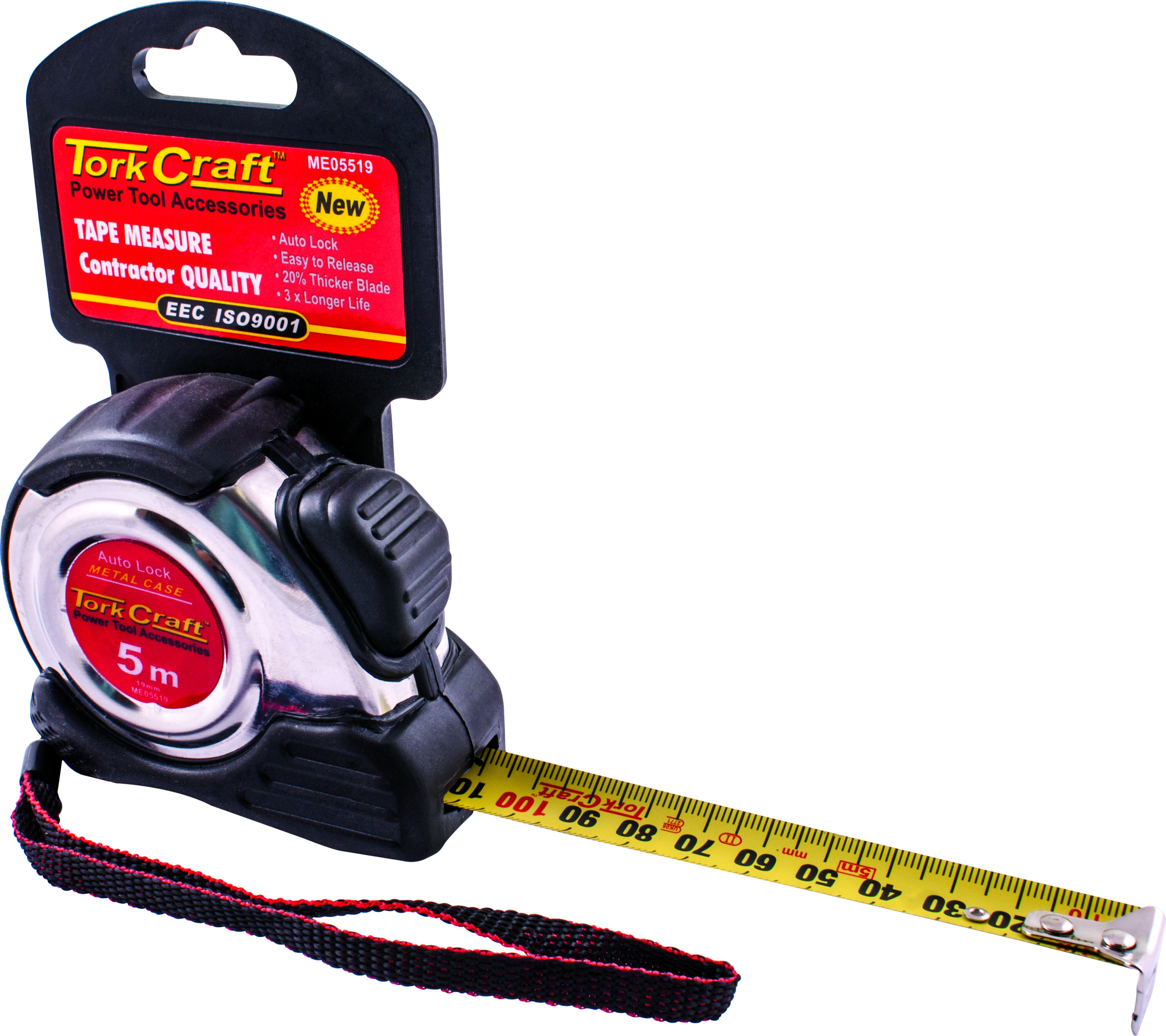 Tork Craft Tape Measure 5.0mx 19mm Self Lock