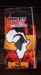 Braai Briquettes 4kg Gravelotte
