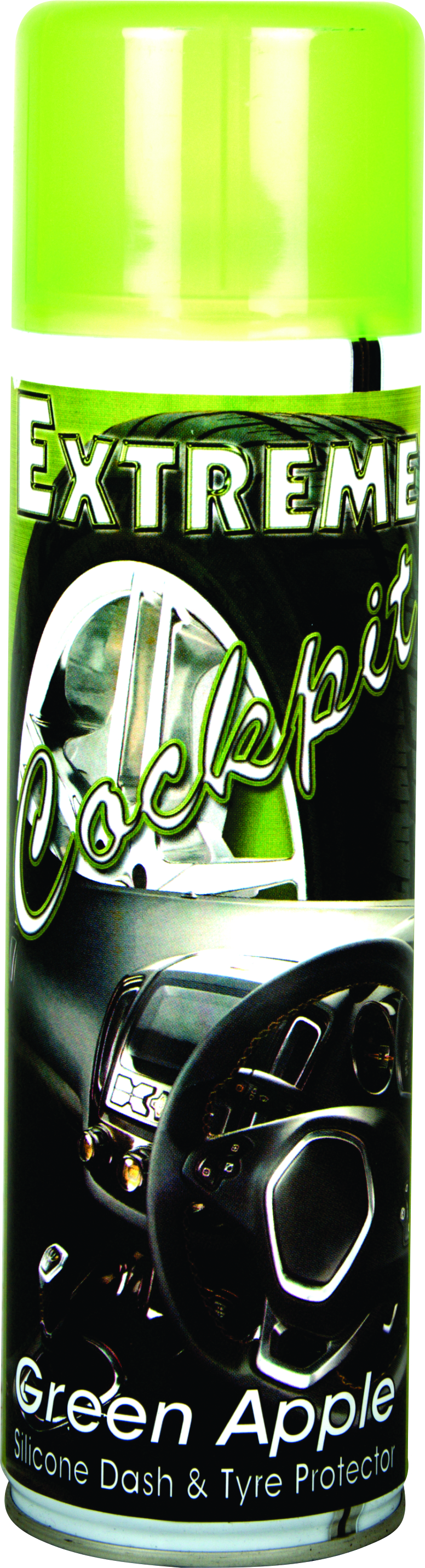 Spanjaard Cockpit Spray 500ml Extreme Green Apple