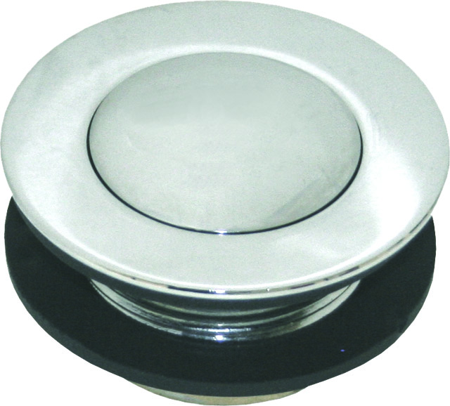 Basin Waste Slotted 32mm Brass Back Nut
