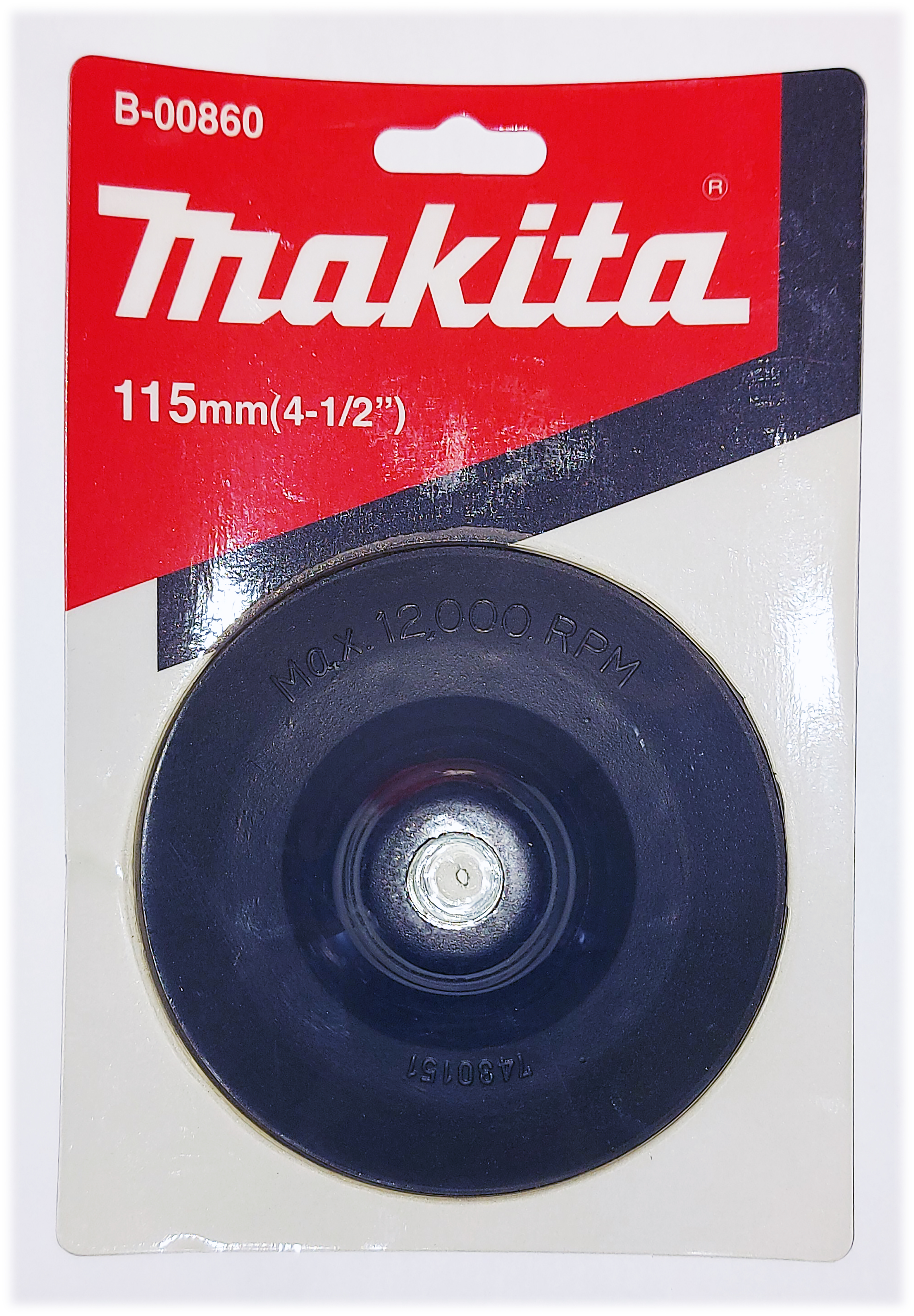 Makita Pad Set 115mm Rubber and Nut BO0860 MAKITA