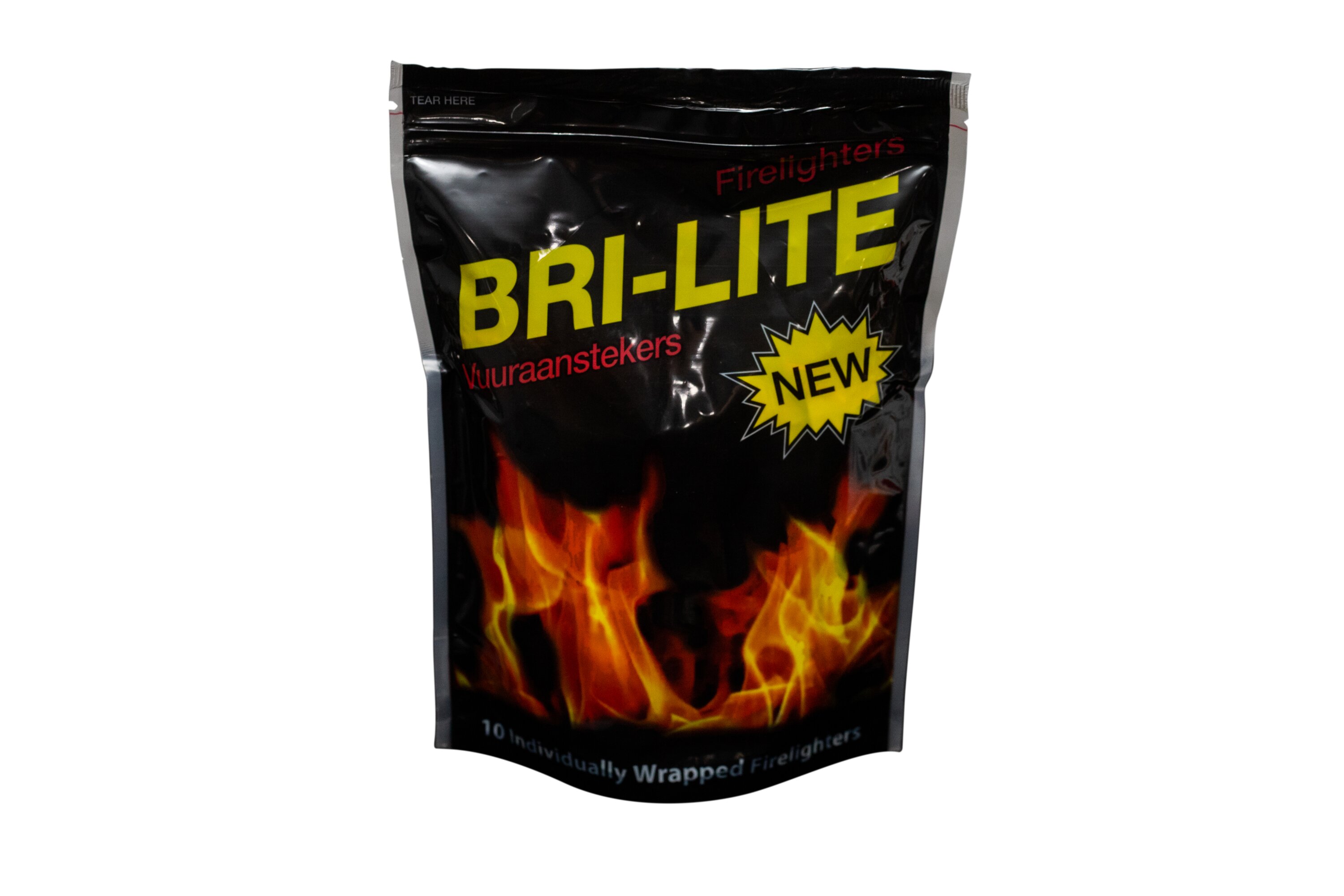 Fire Starter Doypack 10 Blocks Plus 2 Free Bri-lite 124/1