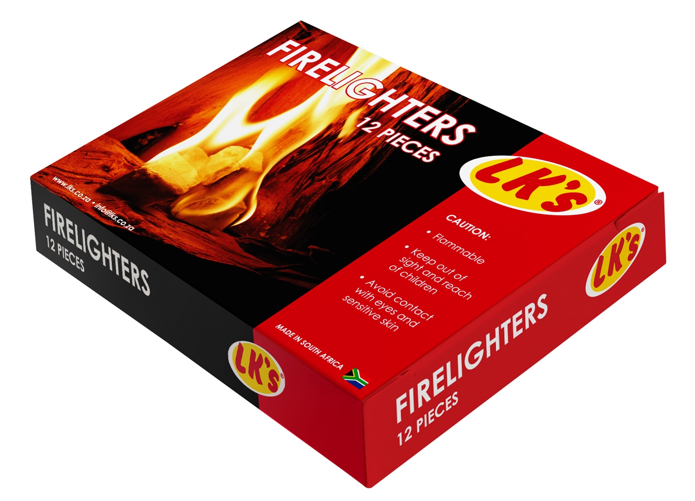 Firelighters 12 Blocks 300g Lk 124/9